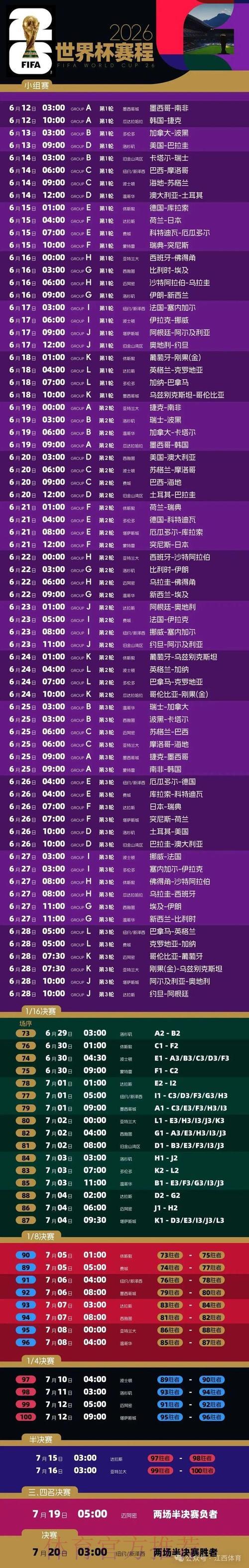 2026年世界杯赛事比分实时在线全程直播追踪